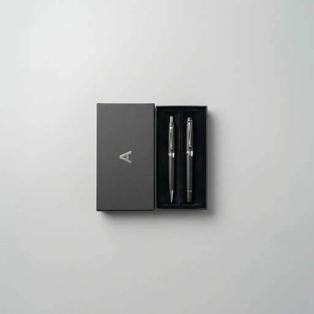 Set pulpen premium kantor elegan untuk kebutuhan penulisan profesional instansi